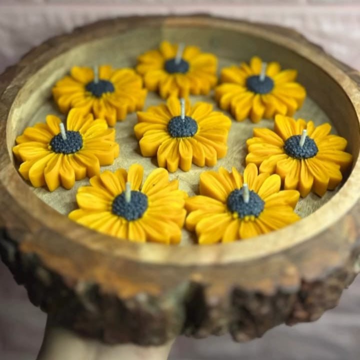 Wooden Urli wax Candel - ALSWATI CRAFT