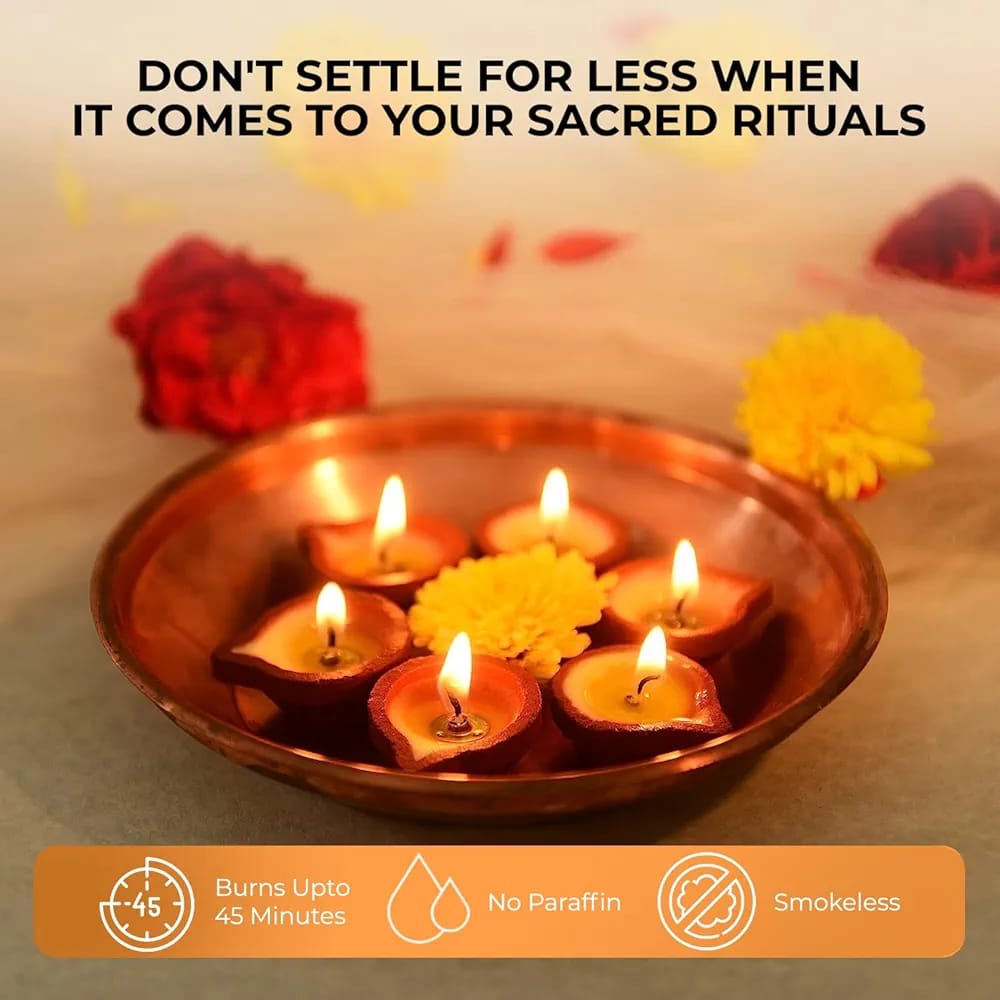 Diya Candel Pack of 6 - ALSWATI CRAFT