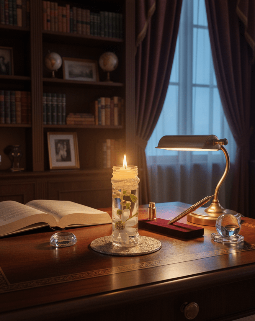 Scented Soya Wax Jar Candel - ALSWATI CRAFTGift