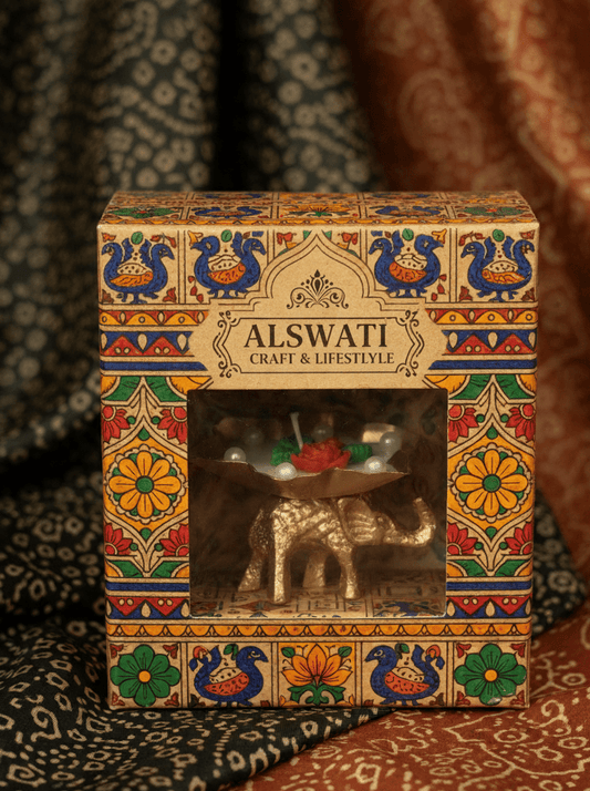 Soya wax Elephant Urli Candel - ALSWATI CRAFTCandle